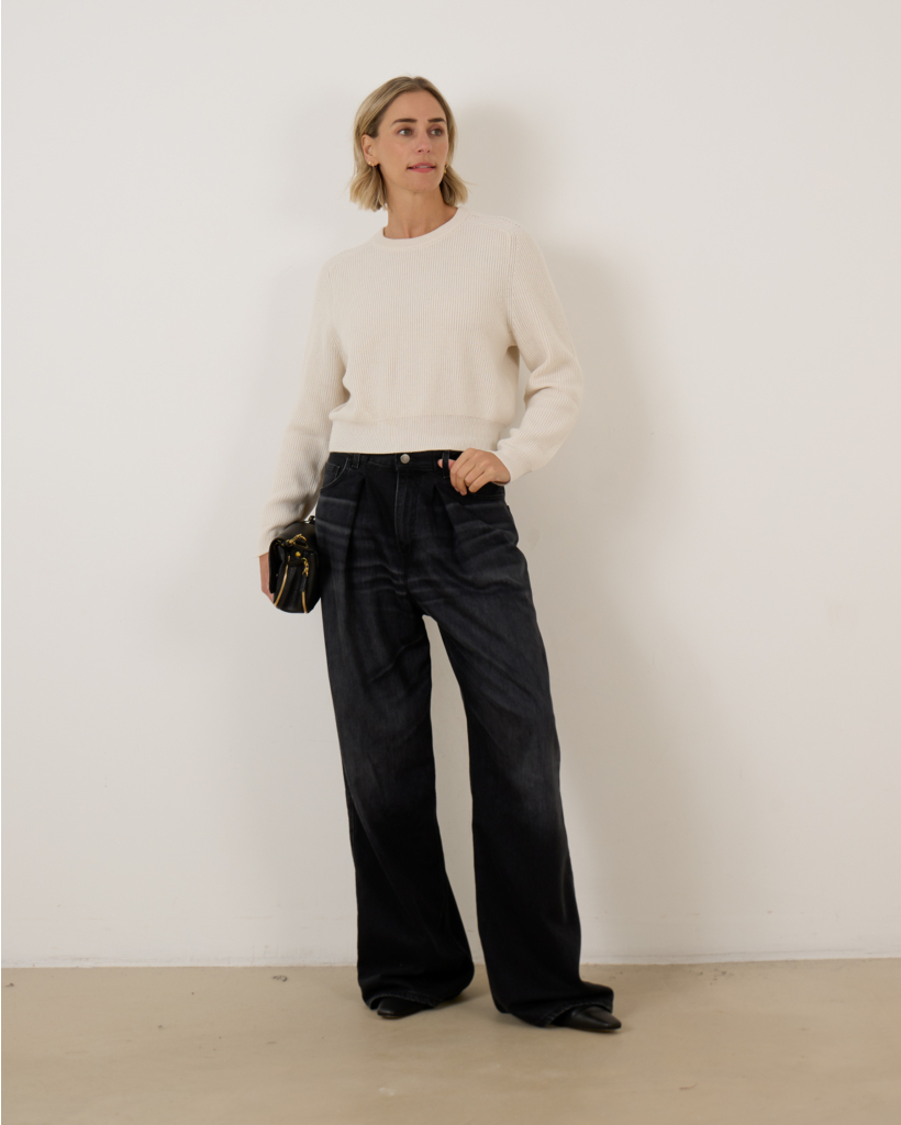 Celena Pullover White