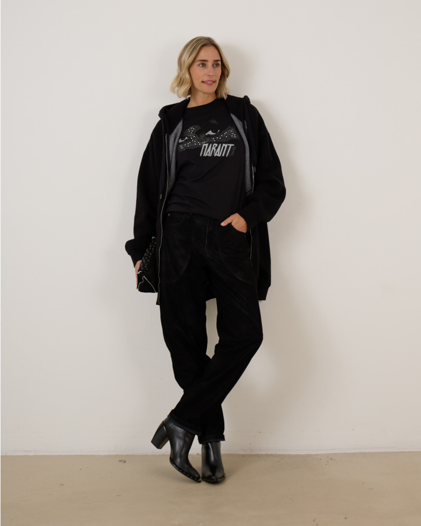 ZOELINE T-Shirt Black