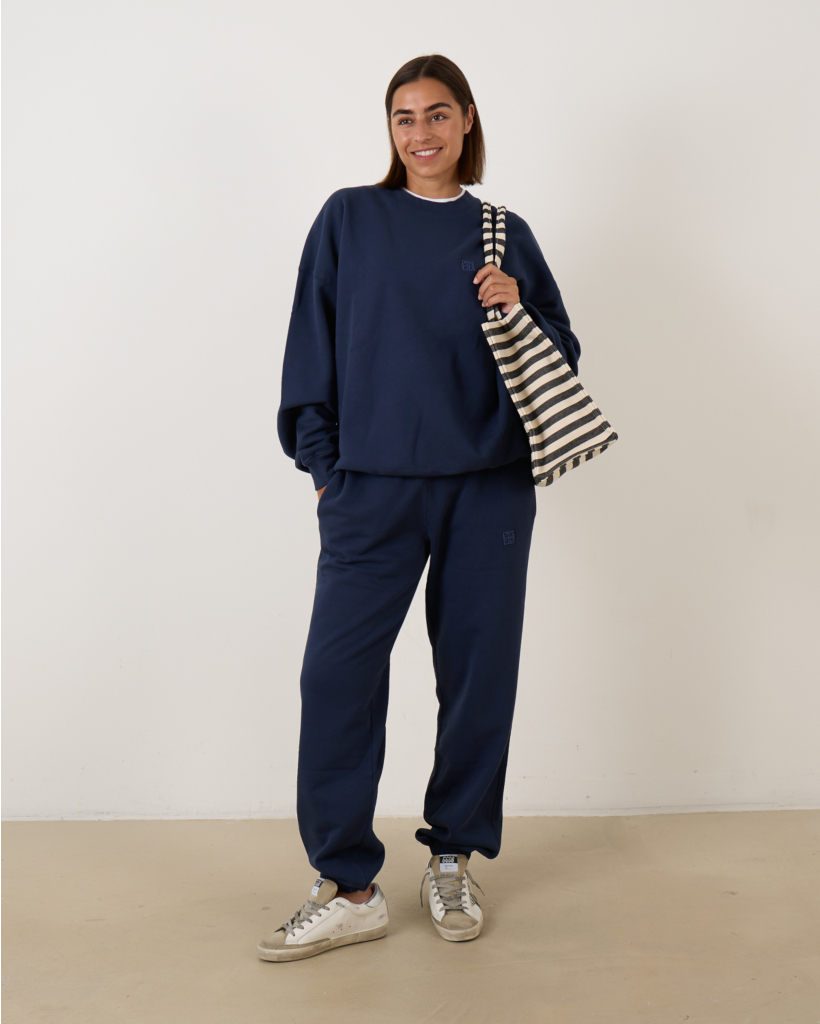 Miles Sweatshirt Dark Blue