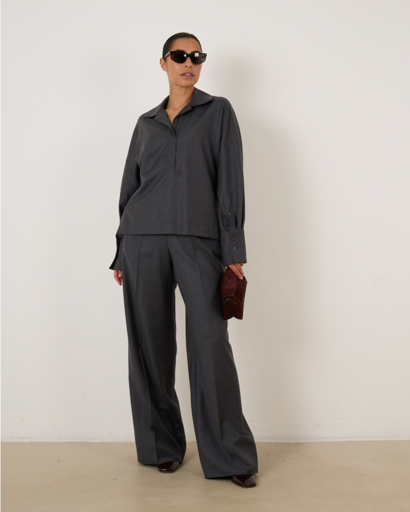 Dalton Blouse Anthracite
