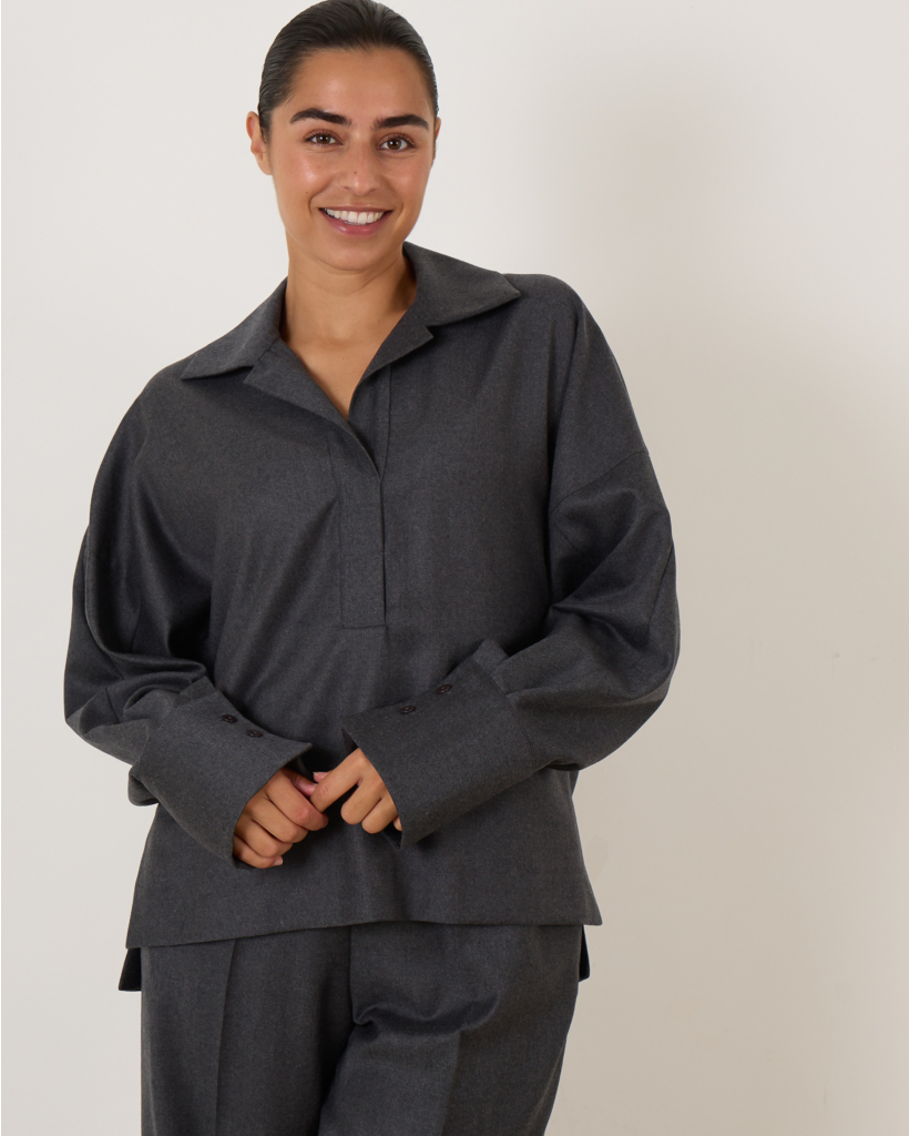 Dalton Blouse Anthracite
