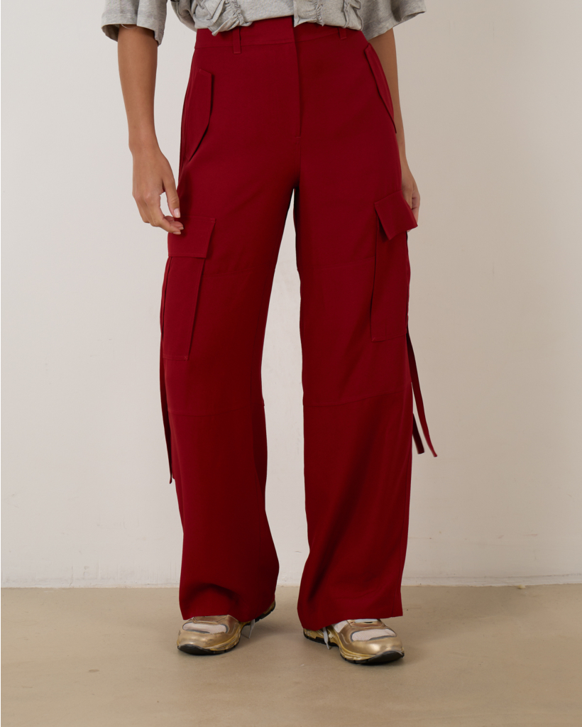 Pax Mid Rise Pants Dahlia