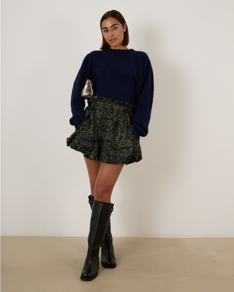 Penina Bubble Hem Skirt