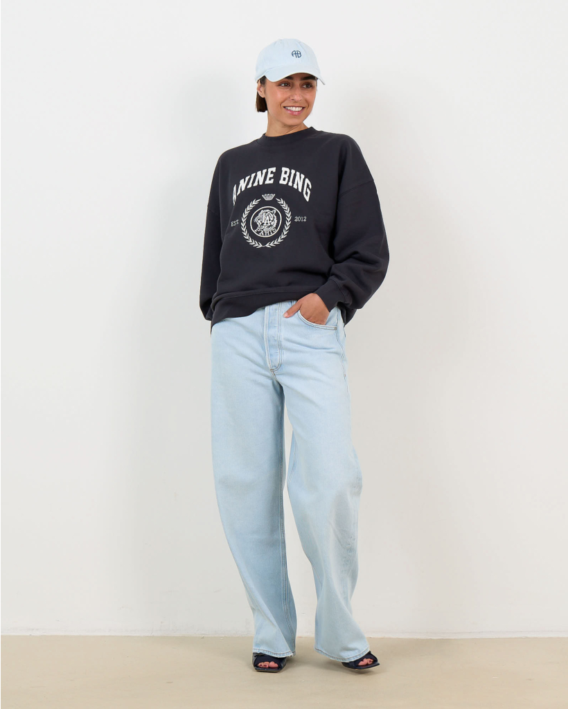 Miles Sweater in Collegiate Navy