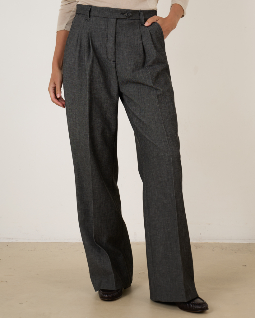 Wanda Pants Oak Fleece Gray