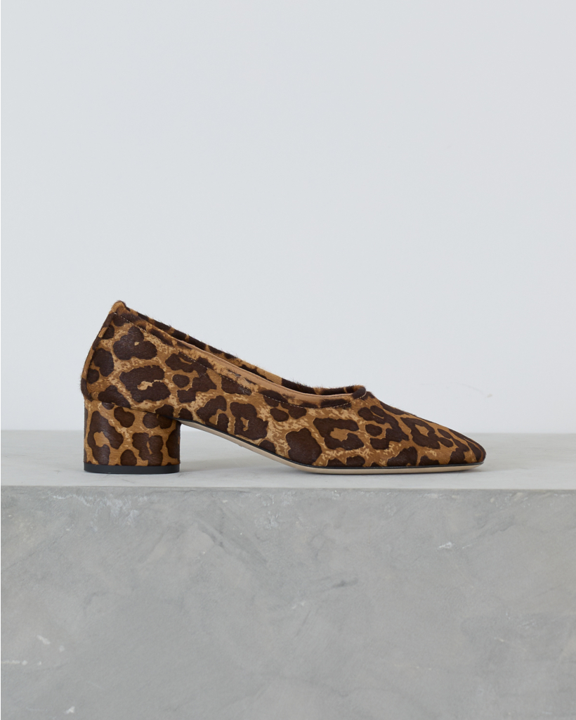 Balla Pump Leopard Print Brown