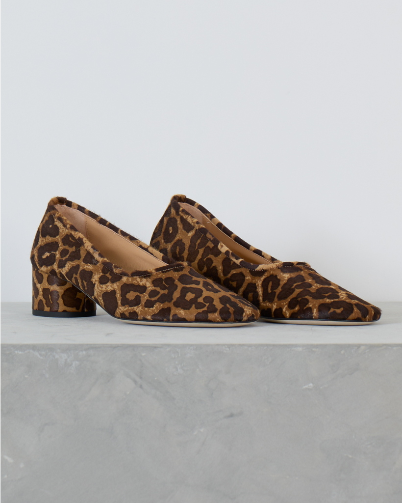 Balla Pump Leopard Print Brown