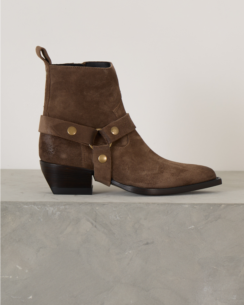 Low Debbie Boots Taupe