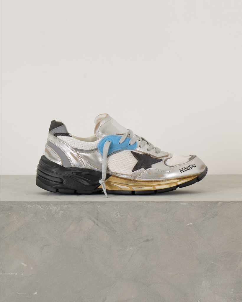 Dad-Star Sneakers Silver Grey White