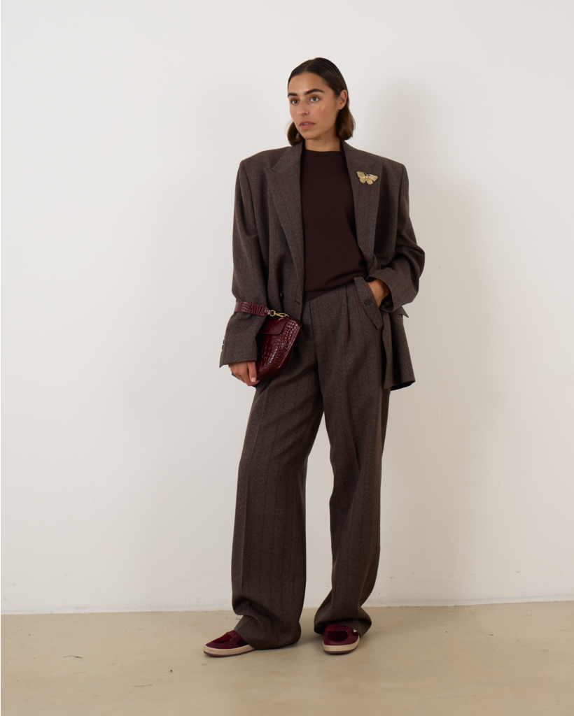 Trousers Cocoa Brown
