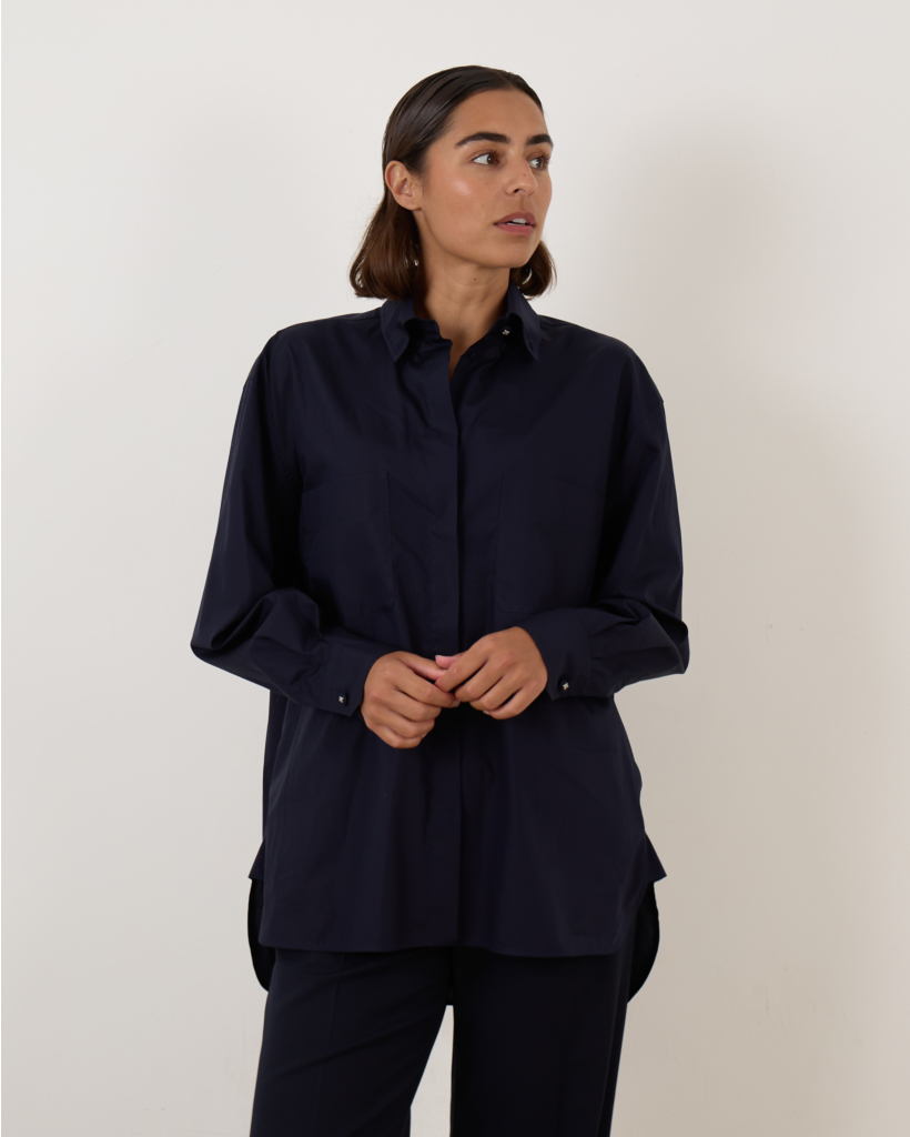 Mozart Blouse Navy