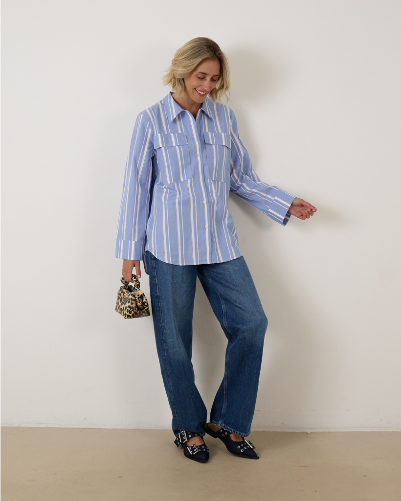 Ayla Baggy Crop Jeans Claremont