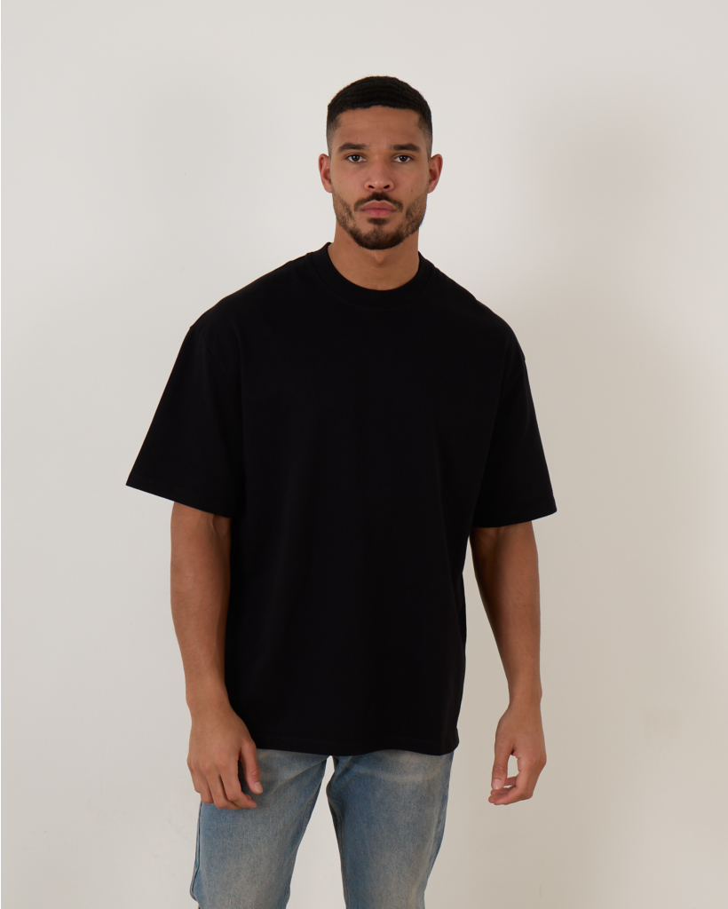George Oversized Black T-shirt