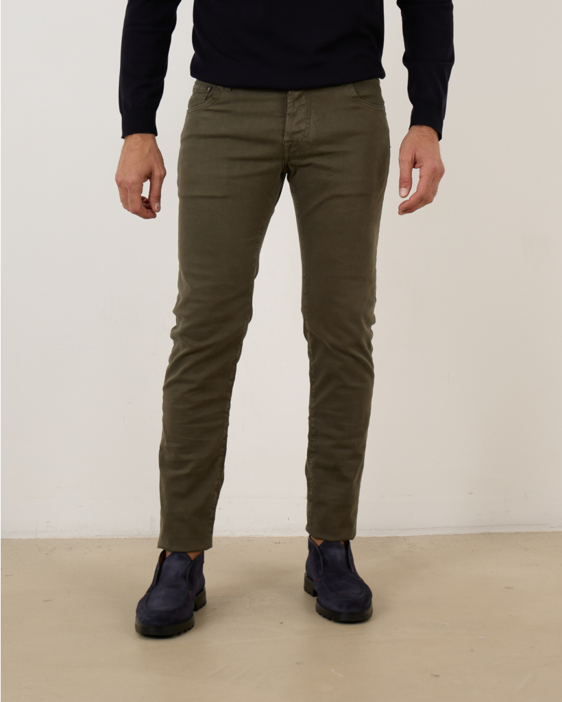 Nick Slim Jeans Dark Green
