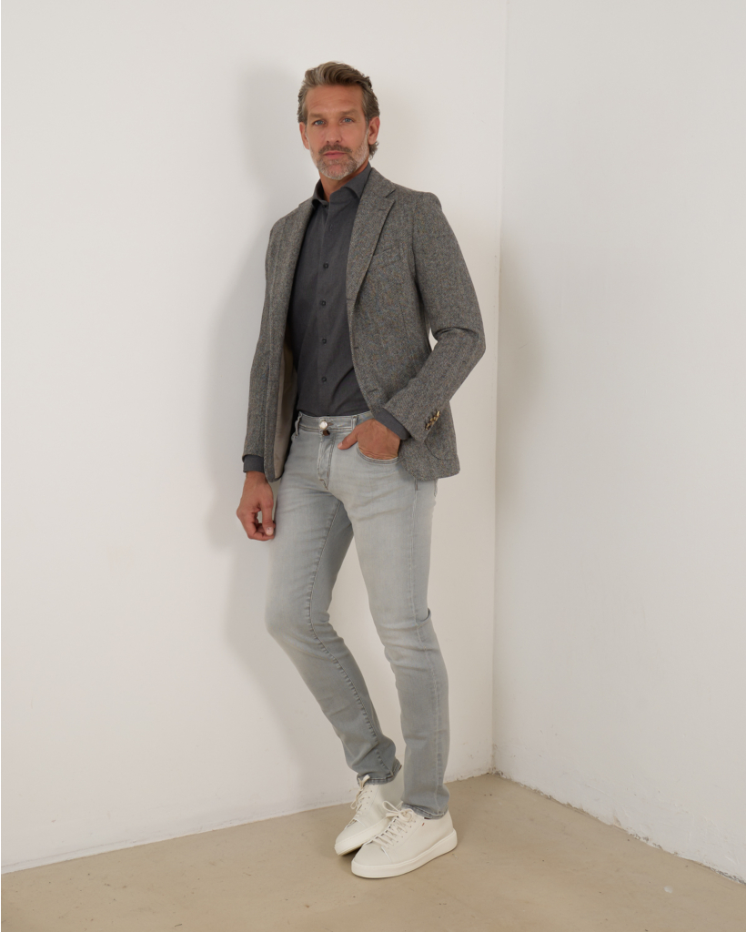 Nick Slim Jeans Grey