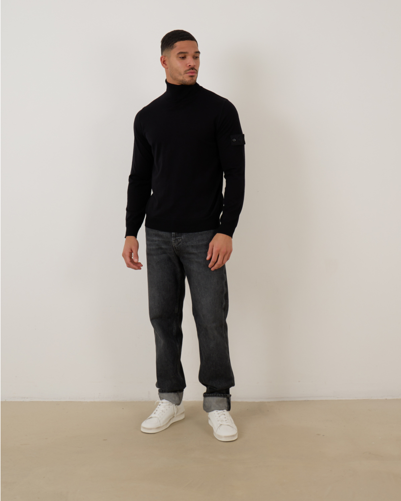 Pullover V-Neck V0029 Black