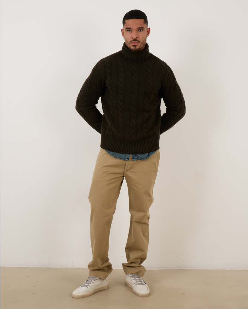 Slim Fit Denim Western Shirt