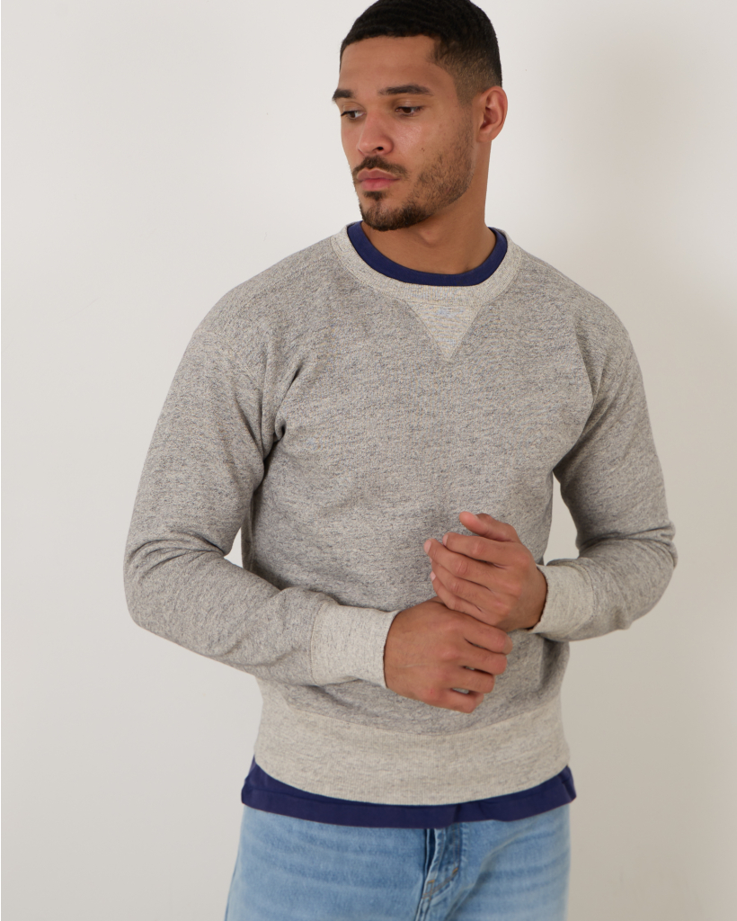 Fleece Sweatshirt Athletic Grey