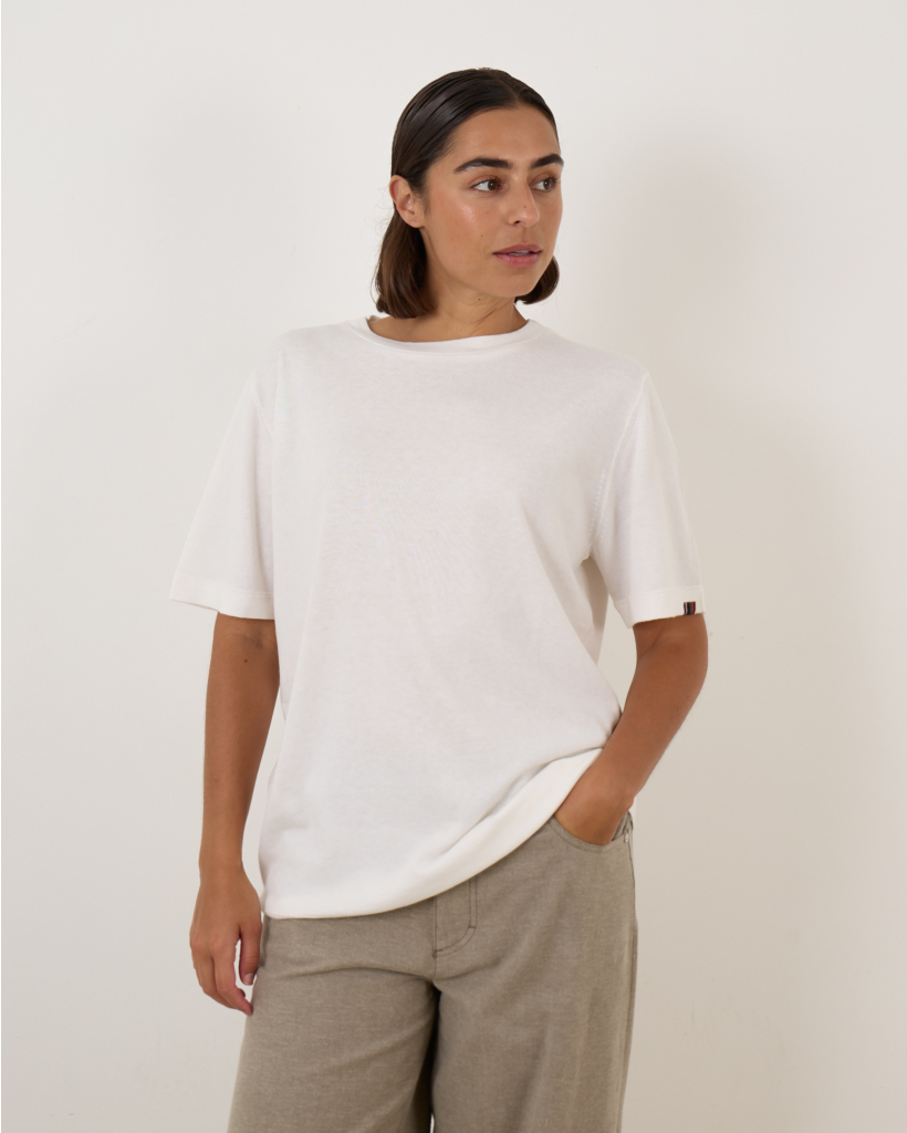 No. 394 James T-shirt Snow