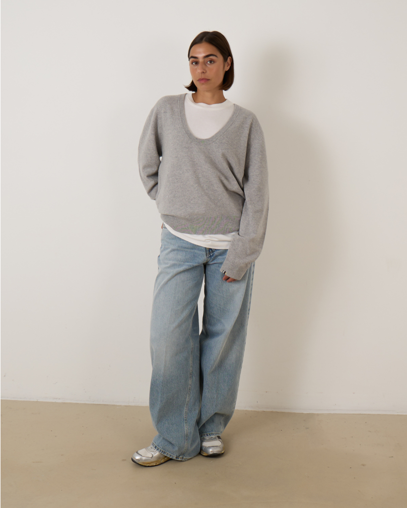 Translate N°424 Jacob Sweater Grey to English