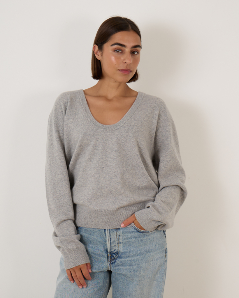 Translate N°424 Jacob Sweater Grey to English