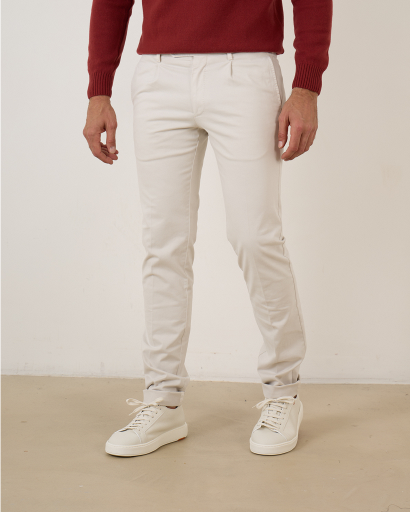 Casual pants with slant pocket 51 ice