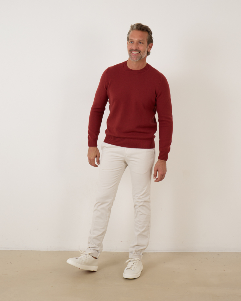 Casual pants with slant pocket 51 ice