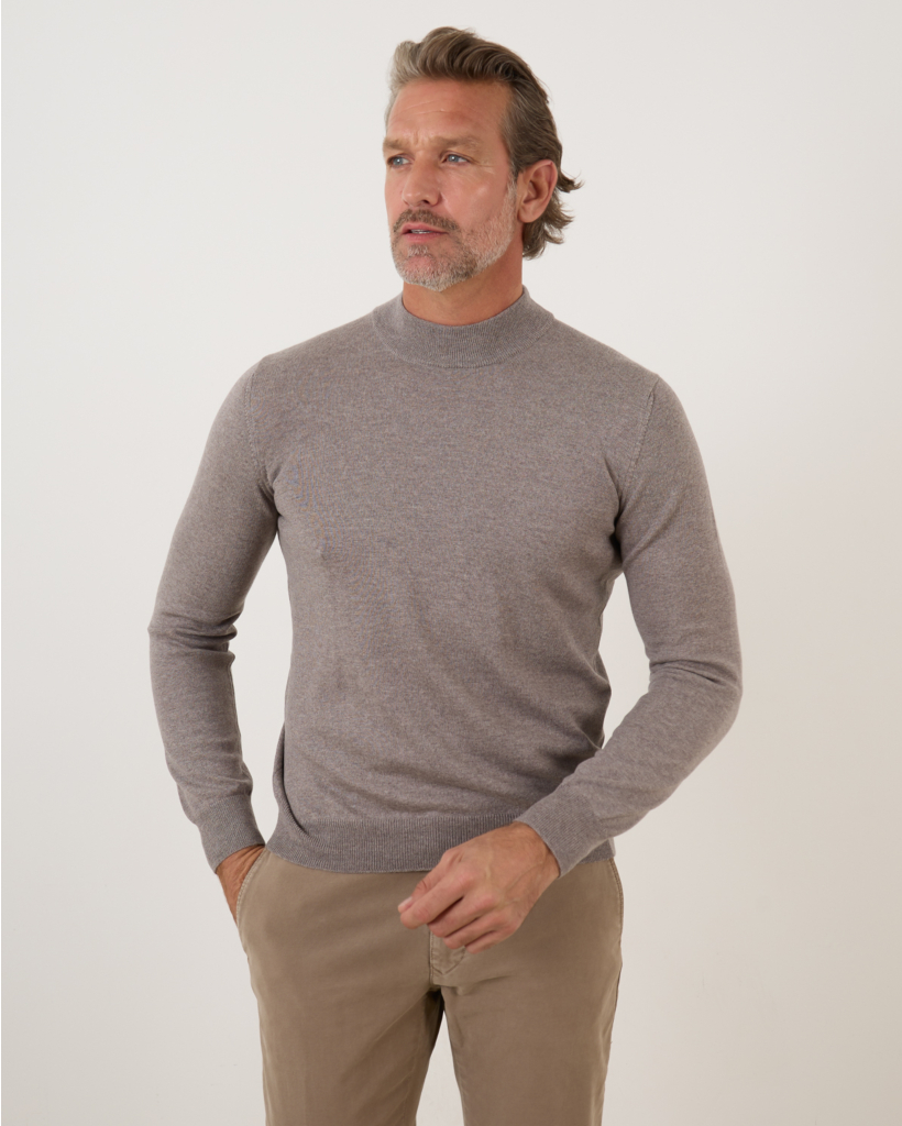 Col Pullover Beige