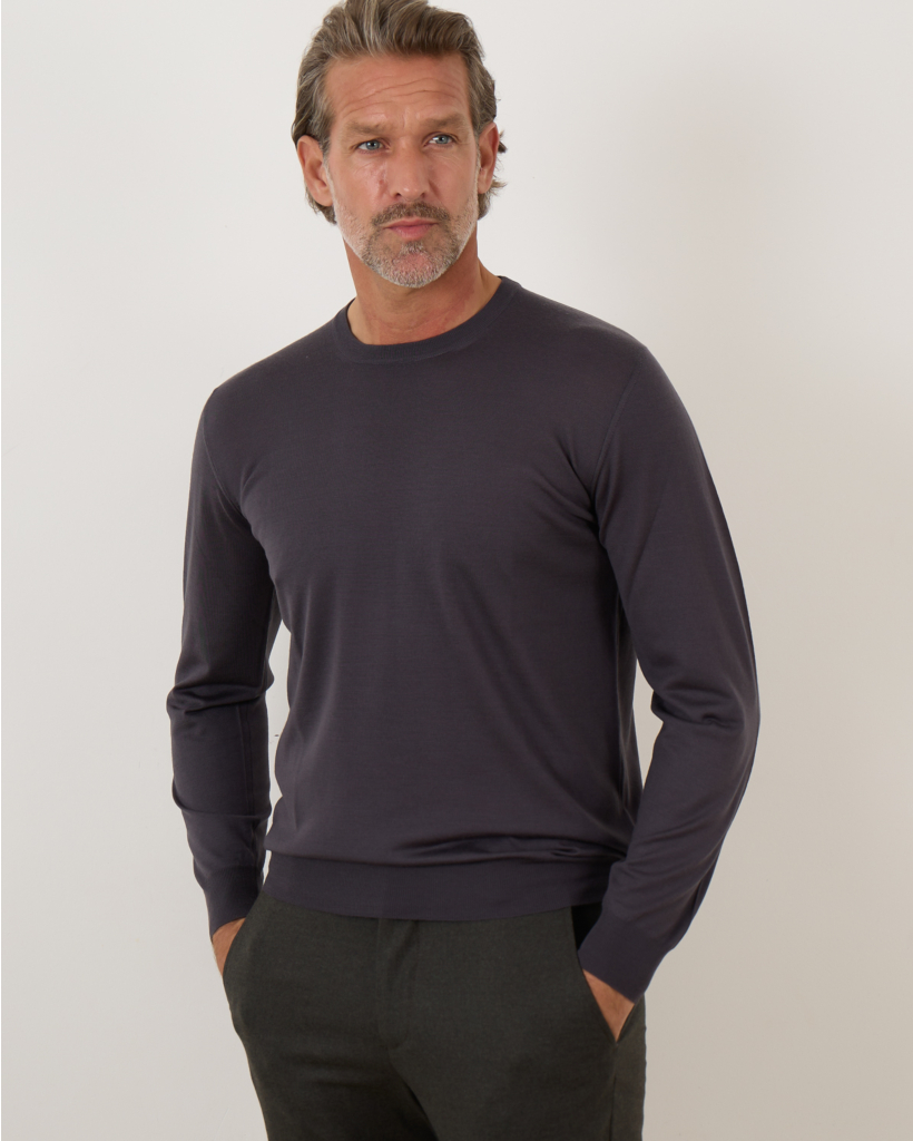 Pullover Wool Anthracite