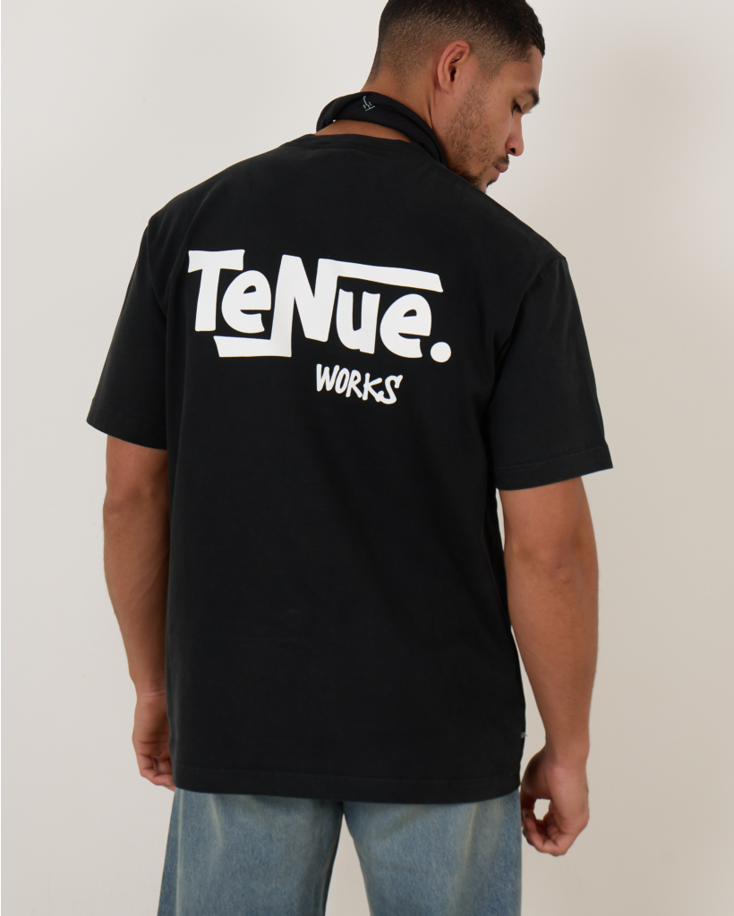 Bruce 'Works' T-shirt Black