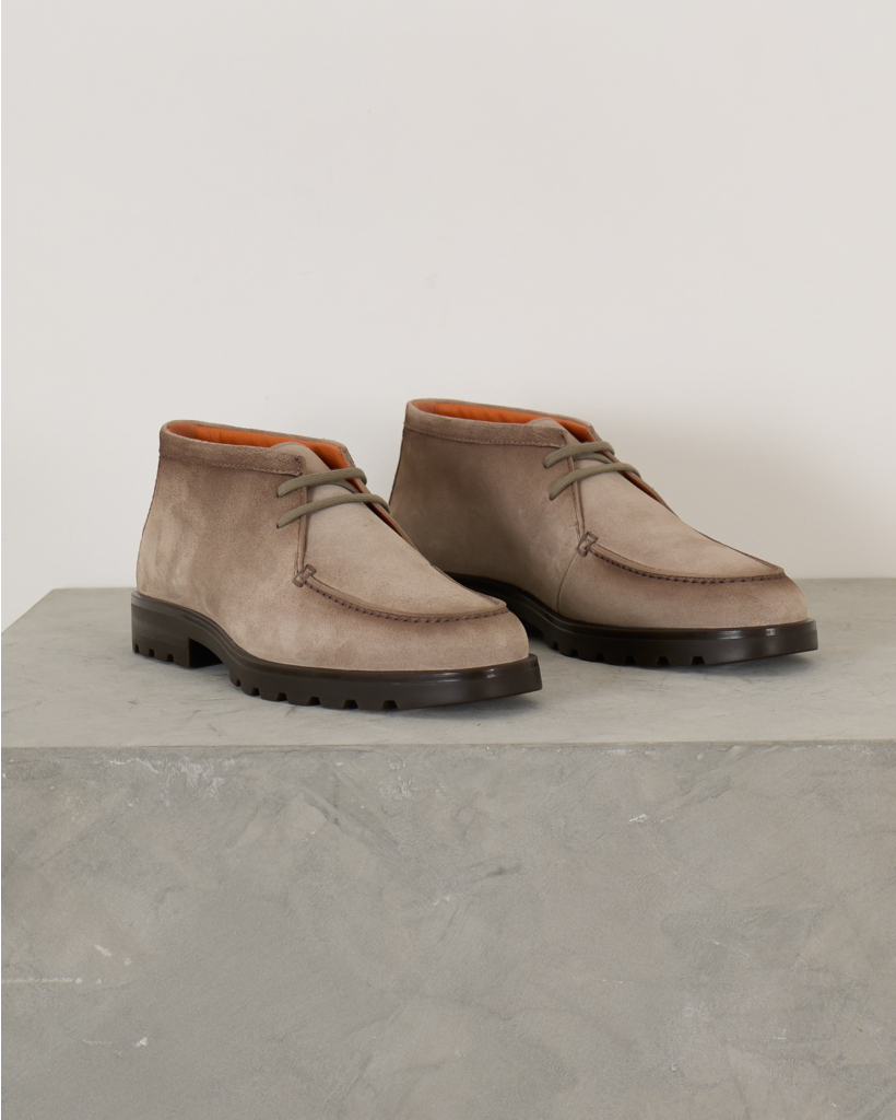 Rock Lace-Up Shoe Taupe