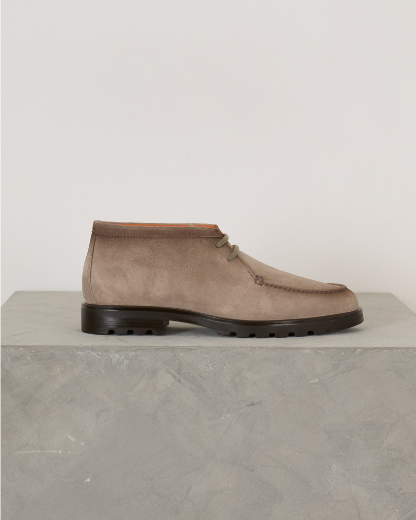 Rock Lace-Up Shoe Taupe