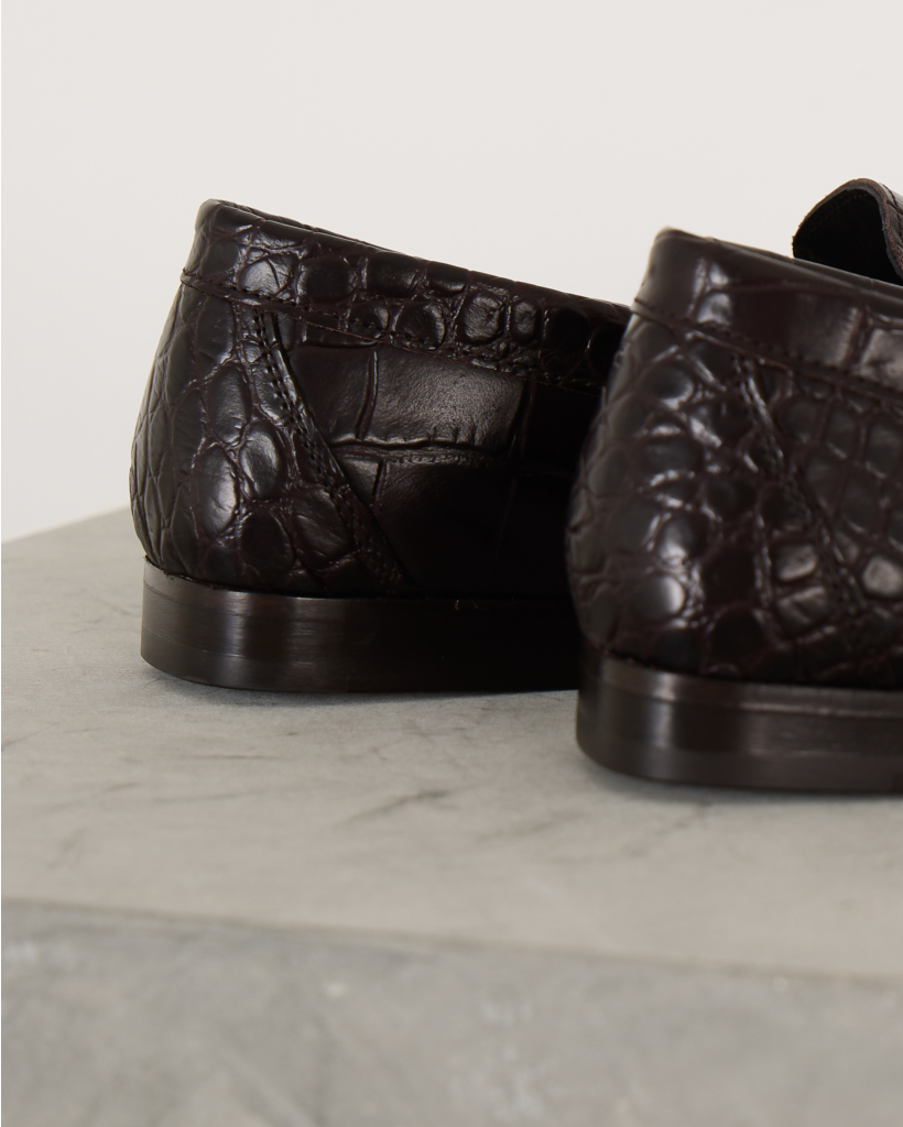 Penny Loafer Wrinkle Cacao