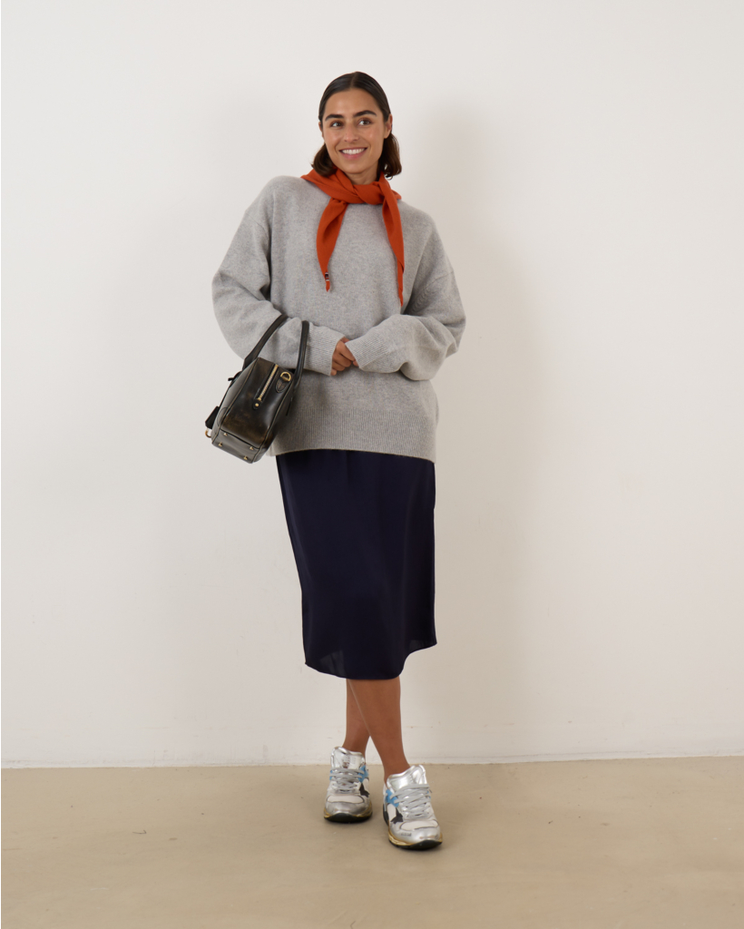 The Slip Skirt Navy