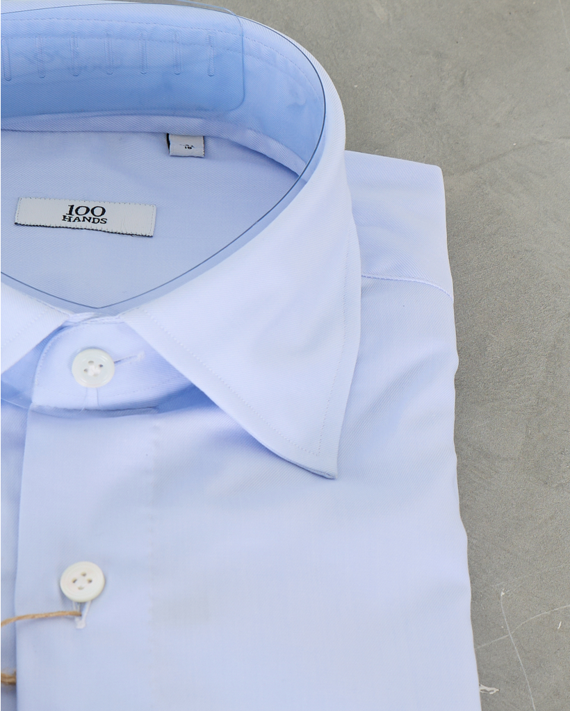 Casual Shirt Lange Mouw Blauw