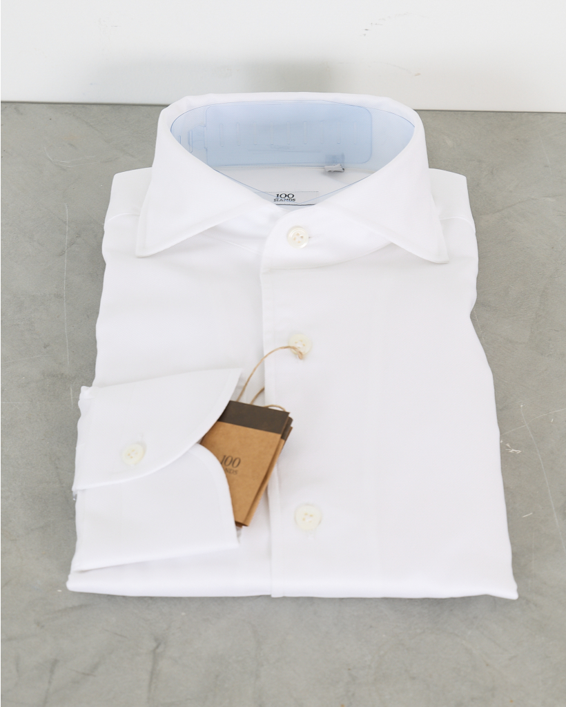 Casual Shirt Lange Mouw Wit 