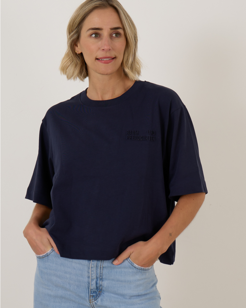 Translate Jiana T-shirt Baritone Blue to English