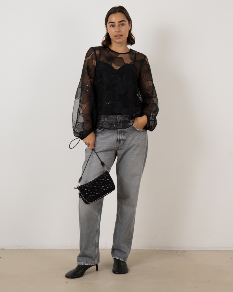 Bobi S Bag Goatskin Black