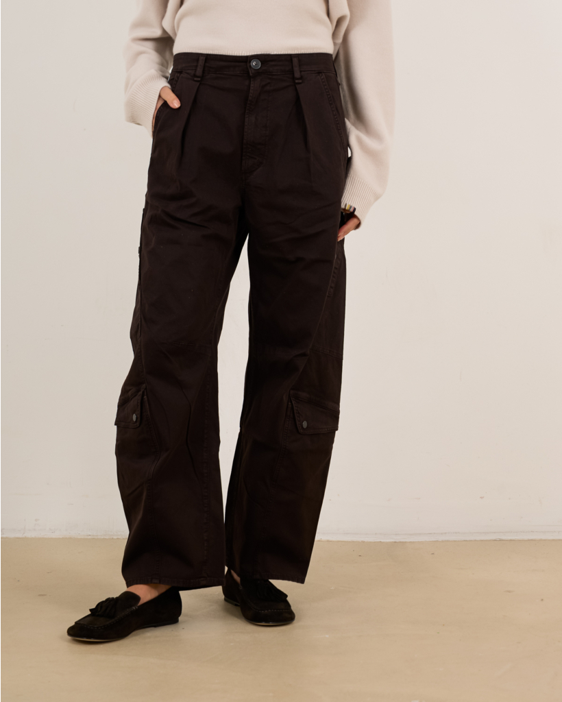 Cargo pants Flight Pant Carob Dark Brown