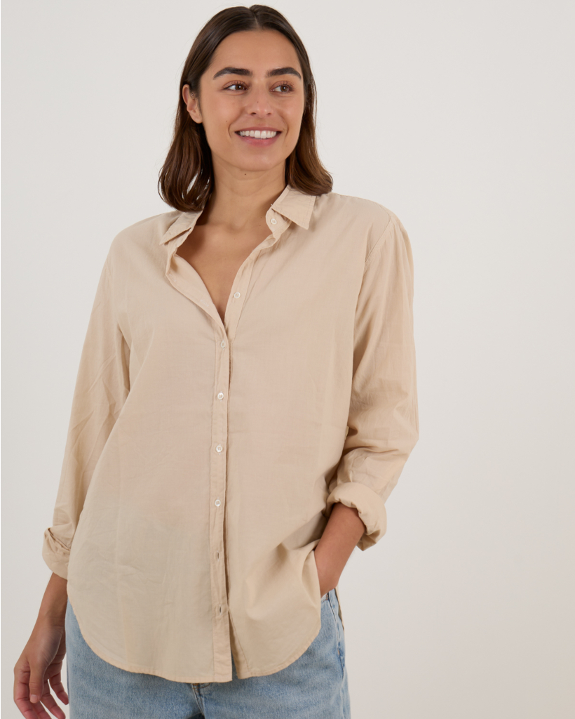 Beau Beige Blouse
