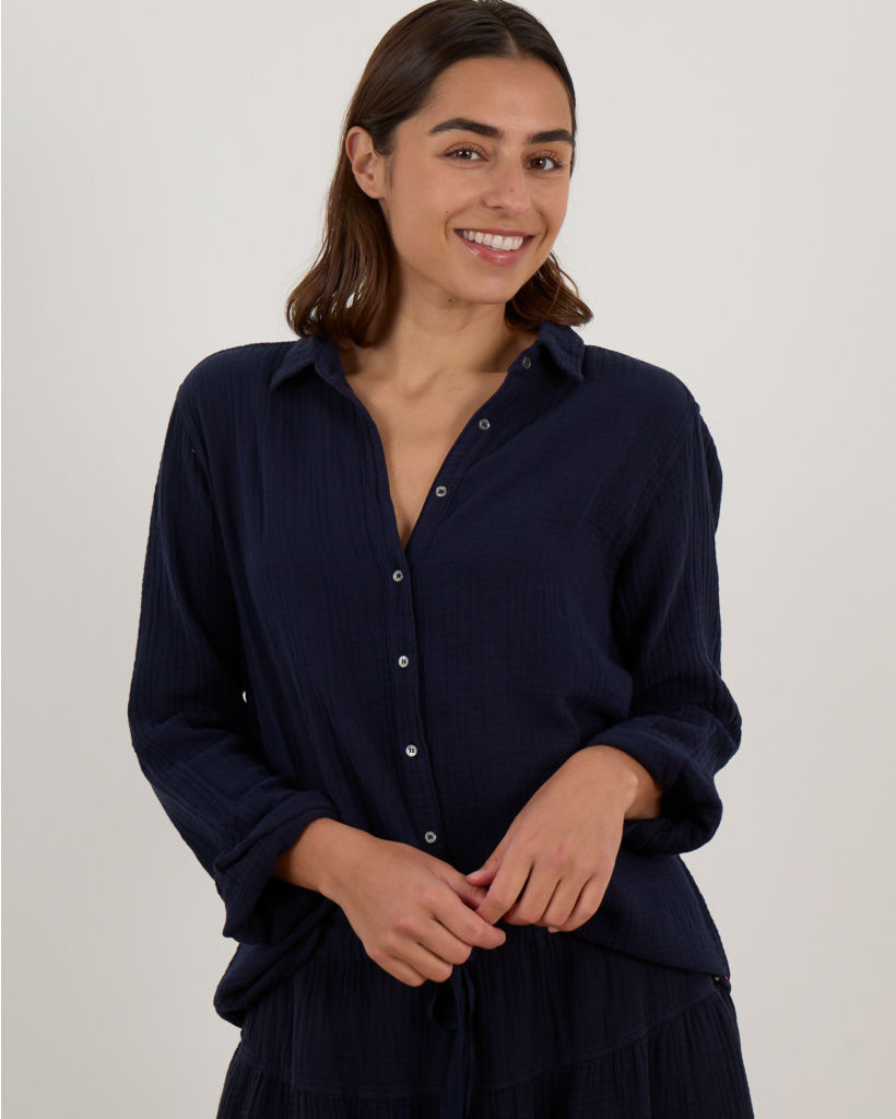 Scout Shirt Blouse Navy
