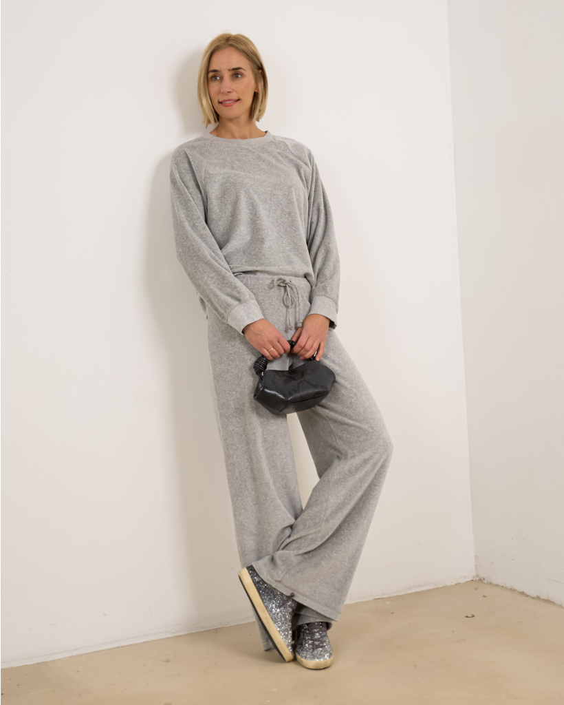 Pierre grey crewneck sweater