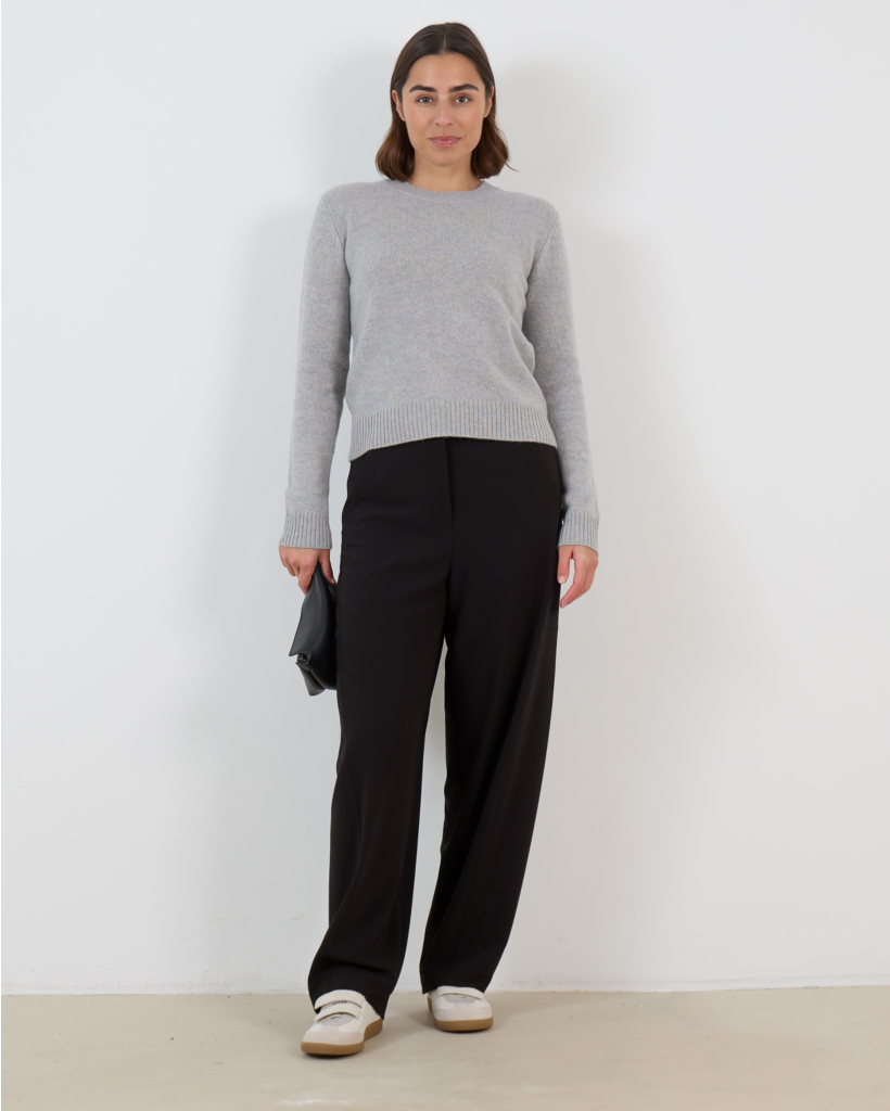 Elizabeth Barrel Trousers Black
