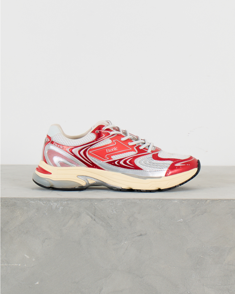 Evolution Metallic Sneakers Cherry Red