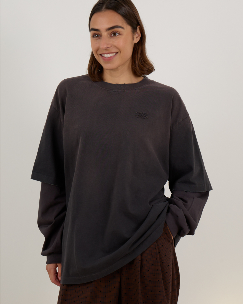 Jersey-Washed Long-Sleeve Phantom