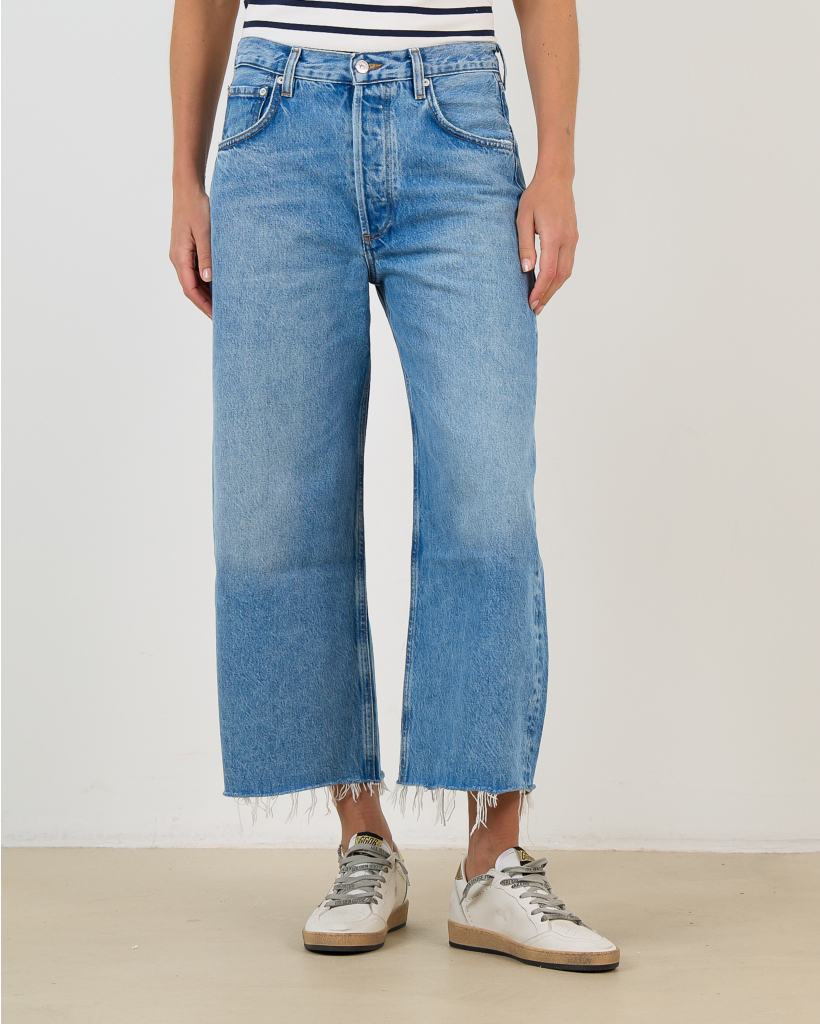 Ayla Baggy Raw Jeans