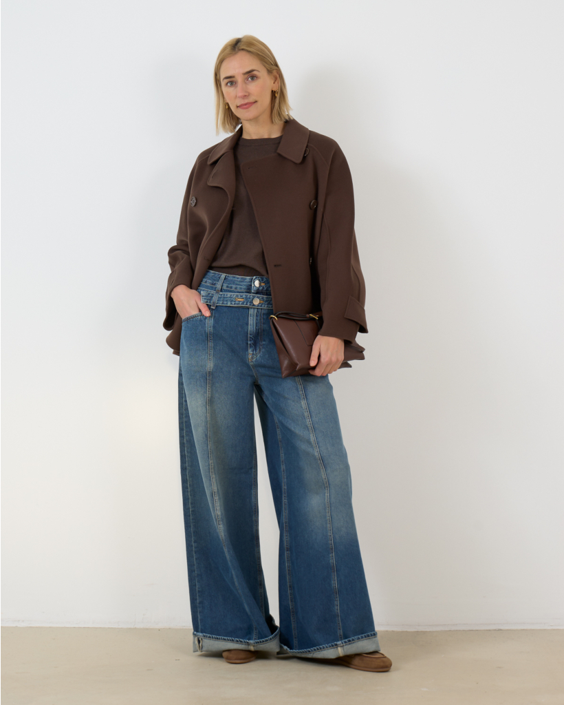 Dark Brown Wool Pullover