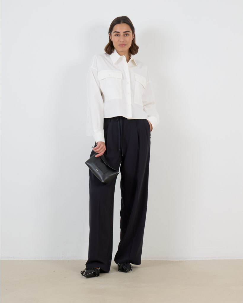 Wkdbruno Asymmetrical Blouse White