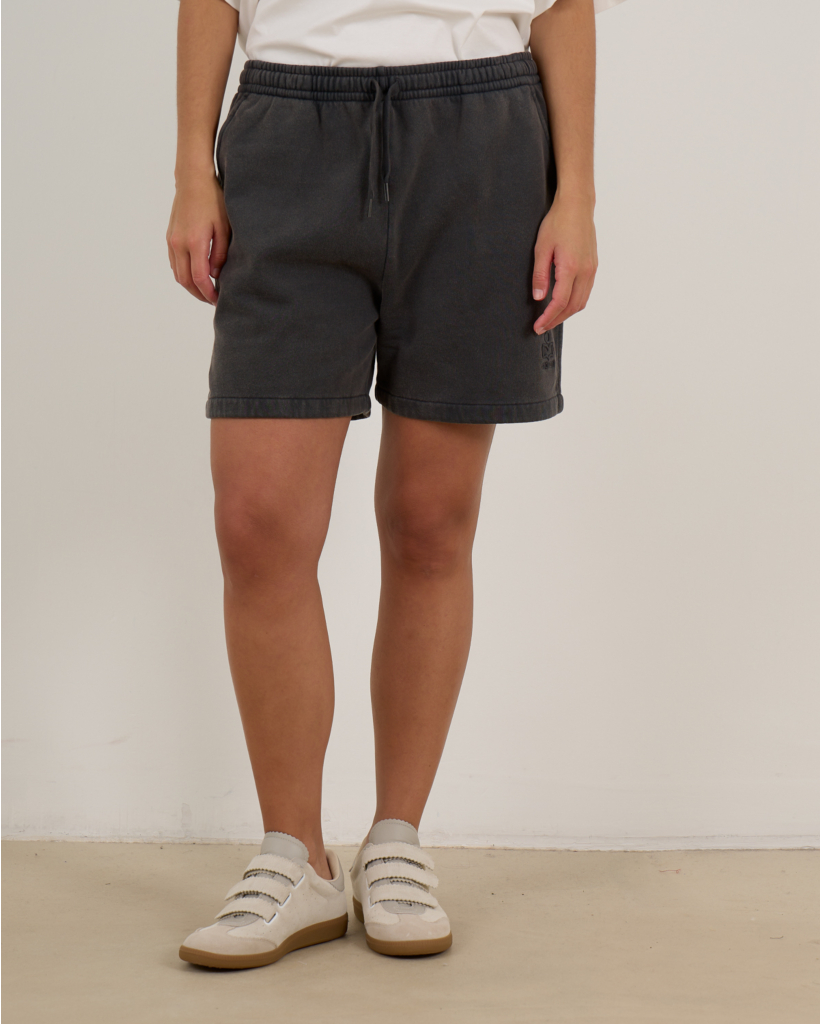 Miranae Sweat Shorts Washed Black