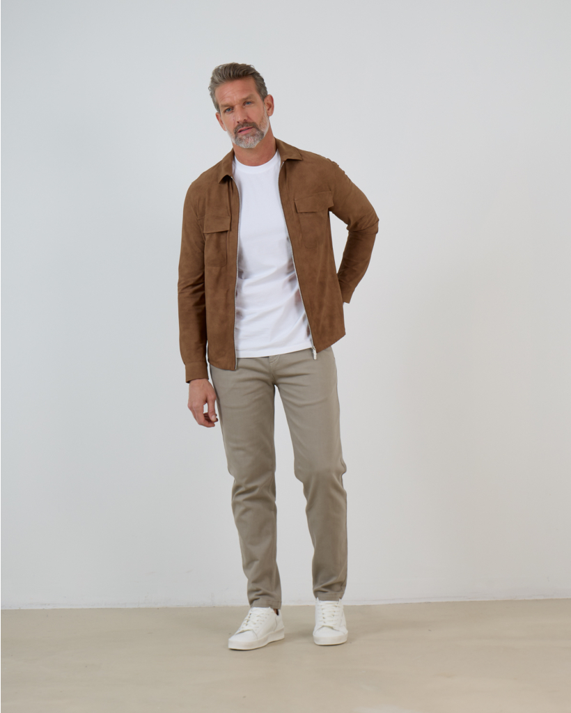 Scott Taupe Trousers
